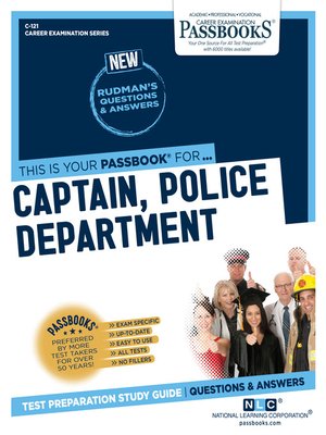 cover image of Captain, Police Department